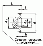 Зубчатая полумуфта